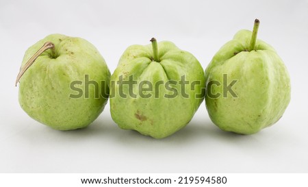 Guava fruit.