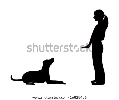Dog Stay Clip Art Command stay, dog stays