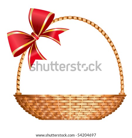 Vector Gift Basket - 54204697 : Shutterstock