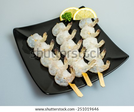 frozen shrimp skewers