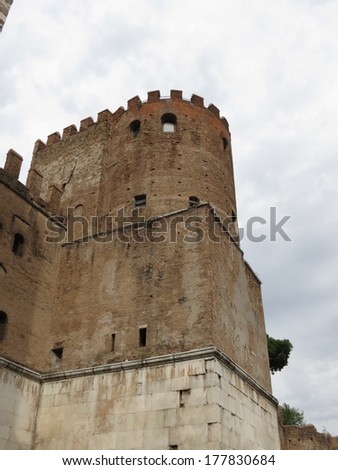 Rome, Late antiquity city walls