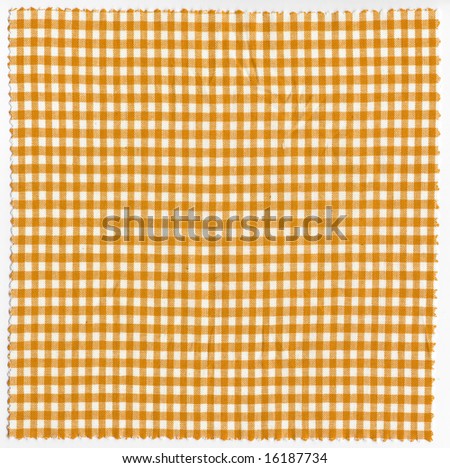 granny marmalade or jam checkered fabric cloth