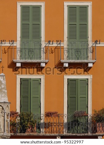 typical Italian house (Verona)