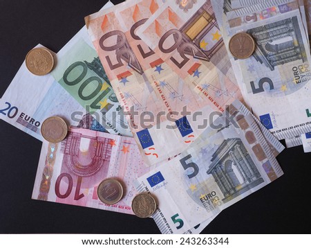Euro notes and coins EUR - Legal tender of the EU