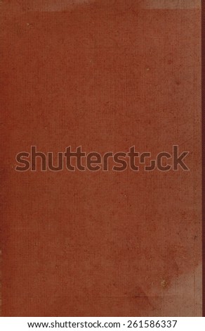 brown or dark red cloth book binding useful as a background