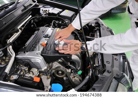 Repair of motor vehicles