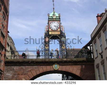 Victorian Clock, Chester, U.K.