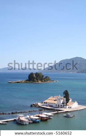 Mouse Island, Corfu, Greece.