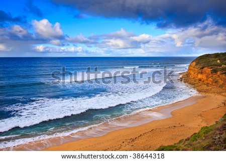 Ocean coast, Great Ocean Road, VIC, Australia