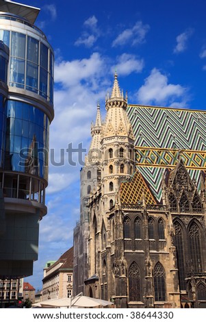 Najlepše Evropske destinacije Stock-photo-st-stephan-cathedral-in-vienna-austria-38644330