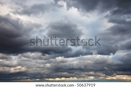 stock photo : Stormy sky