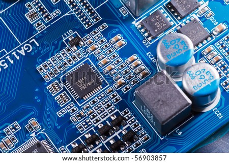 Elements of computer motherboard
