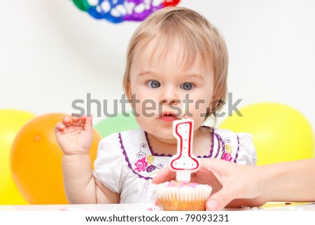 Celebrating first birthday