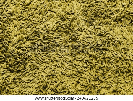 yellow natural Fiber Welcome Mat for backgrounds and textures.