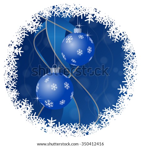 2 Blue Snowflake Background Vector Free Vector   4vector