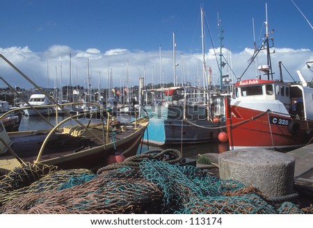 stock photo Kinsale harbor County Cork Ireland