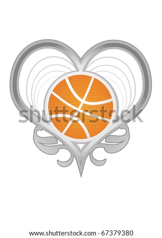 Love Heart Basketball