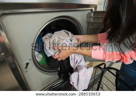 Laundry machine for business