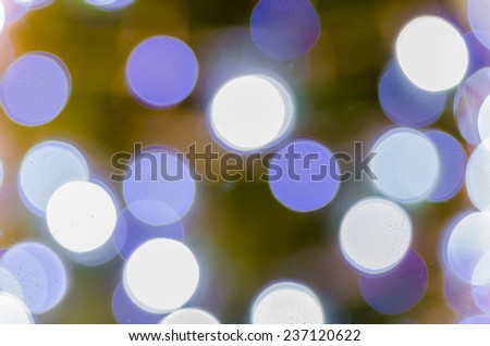 defocused light dots bokeh background
