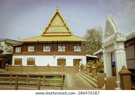 Wat Mahathat Yasothon June 2 2015:\
