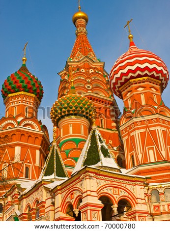 Russian Architecture on Traditional Russian Architecture The Pokrovsky Cathedral On Red