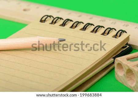 pencil and note pad ready to take notes