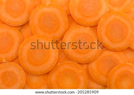 bright carrot background