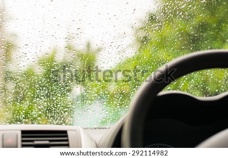 rain road.