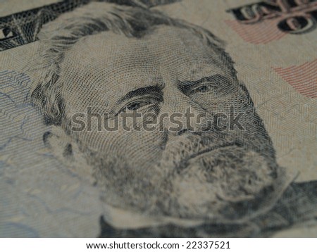 Ulysses Grant $50 Portrait