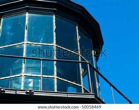 Cape Meares Lighthouse Glass Dome on the Oregon Coast