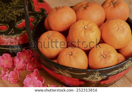 Mandarin oranges are called