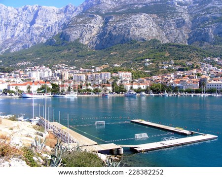 Water polo playground in Makarska/Water polo playground in Makarska