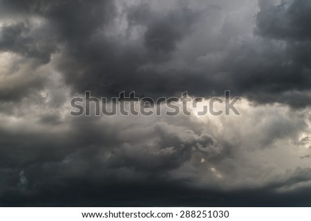 texture or wallpaper with dark cloud bad weather