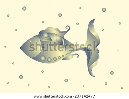 Gold fish background