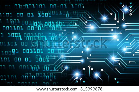 dark blue Light Abstract Technology background for computer graphic website internet business. circuit. illustration. digital. infographics.binary code background. one zero. motion move blur