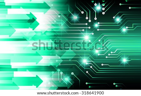 dark blue green Light Abstract Technology background for computer graphic website internet business.circuit.illustration.digital. infographics.binary code background. one zero. motion move blur. arrow