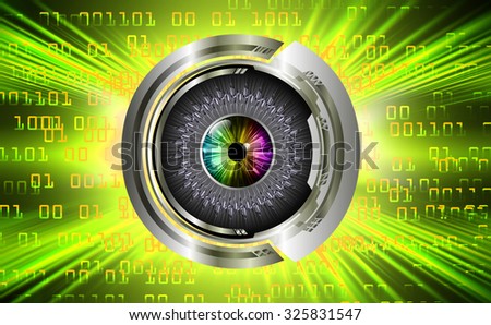 dark green color Light Abstract Technology background for computer graphic website internet business.circuit.illustration. abstract digital.infographics. motion move blur.neon. binary digit eye