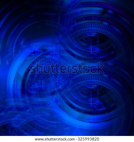 dark blue color Light Abstract Technology background for computer graphic website internet and business.circuit. illustration. abstract digital. infographics. motion move blur.neon. gear