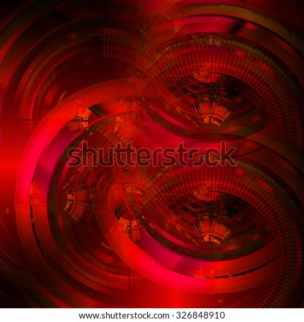 dark red color Light Abstract Technology background for computer graphic website internet and business.circuit. illustration. abstract digital. infographics. motion move blur.neon. Binary digit