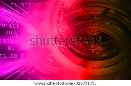 dark pink red color Light Abstract Technology background for computer graphic website internet and business.circuit. illustration. abstract digital. infographics. motion move blur.neon. Binary digit