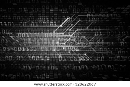 dark black color Light Abstract Technology background for computer graphic website internet and business.circuit. illustration. abstract digital. infographics. motion move blur.neon. pixel
