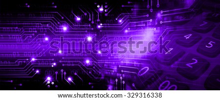 dark purple color Light Abstract Technology background for computer graphic website internet and business.circuit. illustration. infographics. motion move blur.neon.pixel. vivid Bright