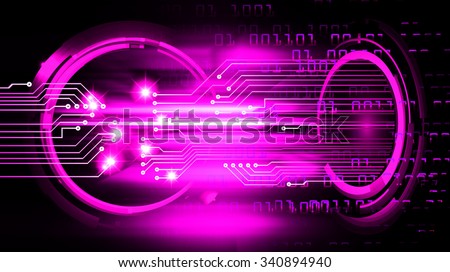 dark pink color Light Abstract Technology background for computer graphic website internet business. circuit. illustration. digital. infographics. binary code. www.one. zero. aura ray. eye