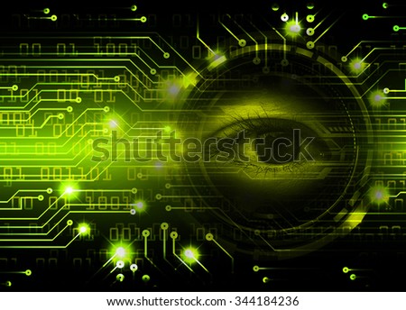 dark green color Light Abstract Technology background for computer graphic website internet and business. circuit. illustration. digital. infographics. binary code background. www. eye