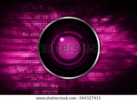 Dark pink color Light Abstract Technology background for computer graphic website internet and business. circuit. illustration. infographics. motion move blur.neon. pixel. eye