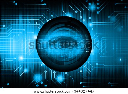Dark blue color Light Abstract Technology background for computer graphic website internet and business. circuit. illustration. infographics. motion move blur.neon. pixel. eye