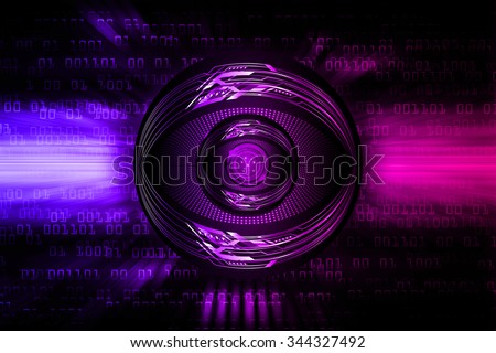 Dark blue purple color Light Abstract Technology background for computer graphic website internet and business. circuit. illustration. infographics. motion move blur.neon. pixel. eye