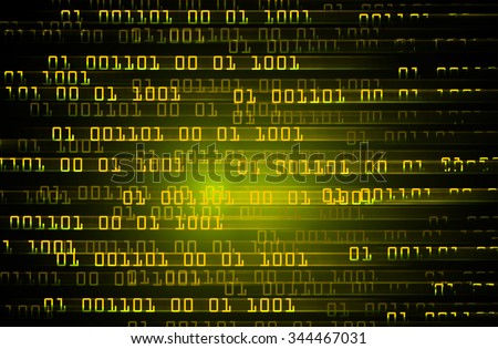 dark yellow color Light Abstract Technology background for computer graphic website internet and business. circuit. illustration. digital. infographics. binary code background.