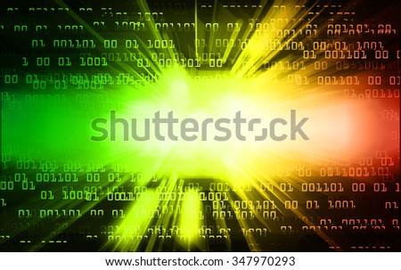 green yellow red color Light Abstract Technology background for computer graphic website internet and business. circuit. illustration. digital. infographics. binary code zoom blur motion move