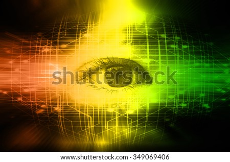 dark red yellow green  Light Abstract Technology background for computer graphic website internet and business. circuit. illustration. digital. infographics. binary code. www.one. zero. Spark eye